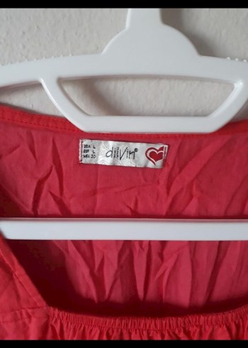 Pembe Midi Bohem V Yakalı Keten Elbise - Görsel 3