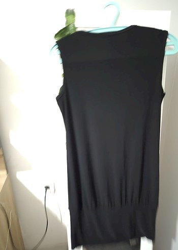 Zincir Detaylı Siyah Hamile Tunik - Görsel 4