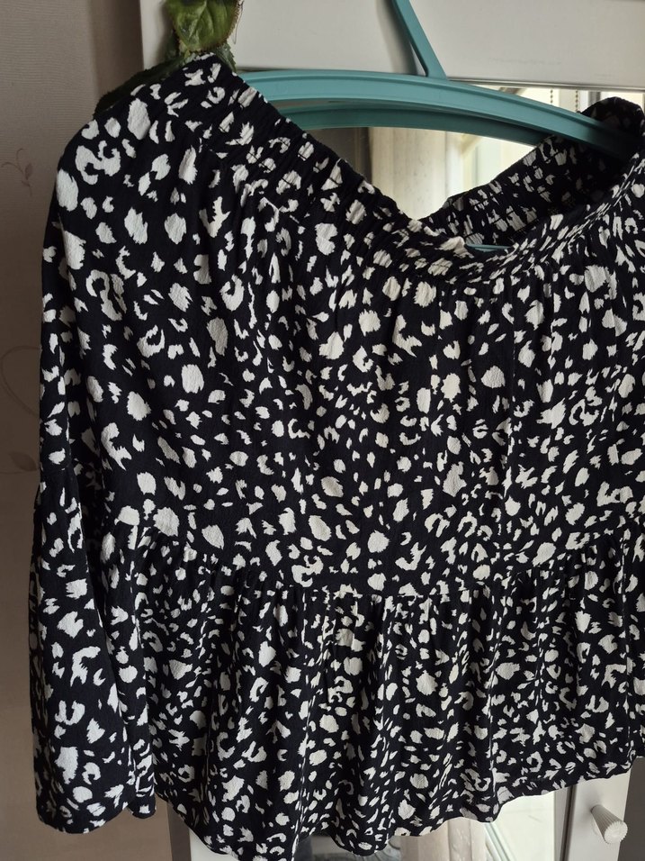 Siyah Beyaz Desenli Mini  Eteği - Görsel 3