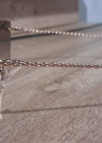 Parlak Kahverengi Kadın Gözlüğü - Görsel 3