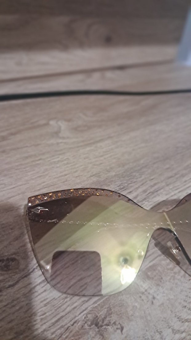 Parlak Kahverengi Kadın Gözlüğü - Görsel 5