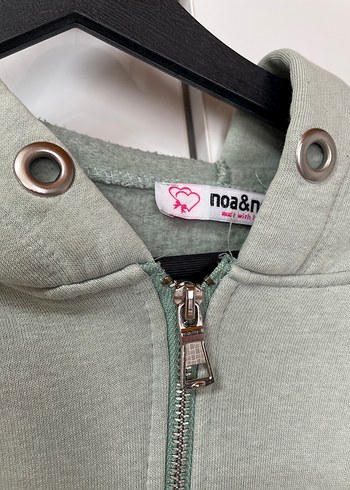 Kapüşonlu Fermuarlı Kadın Sweatshirt - Görsel 3