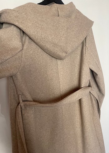 Zara Bej Kemerli Uzun Kaban - Görsel 4