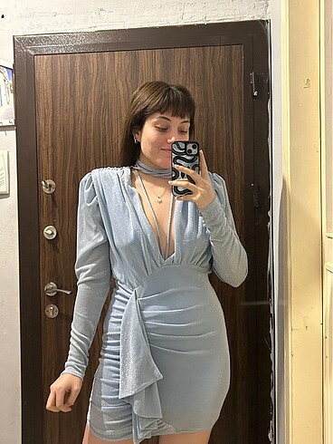 38 Beden Mini elbise