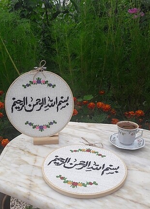 Etamin besmele işleme