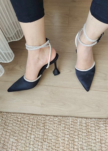 Zara ışıltılı abiye ayakkabı
