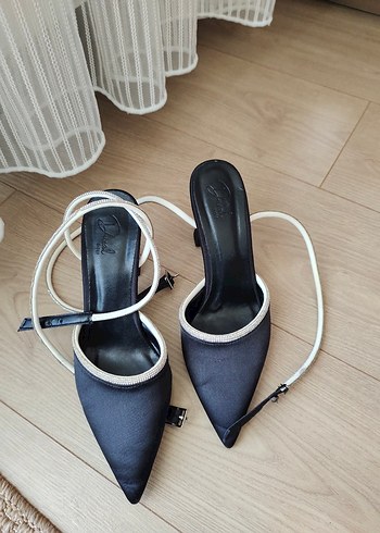 37 Beden ışıltılı abiye ayakkabı