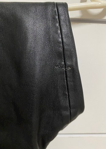 Mango Deri Pantolon - Görsel 5