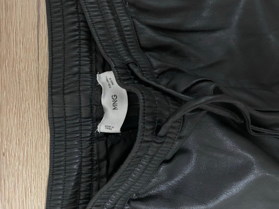 Mango Deri Pantolon - Görsel 2