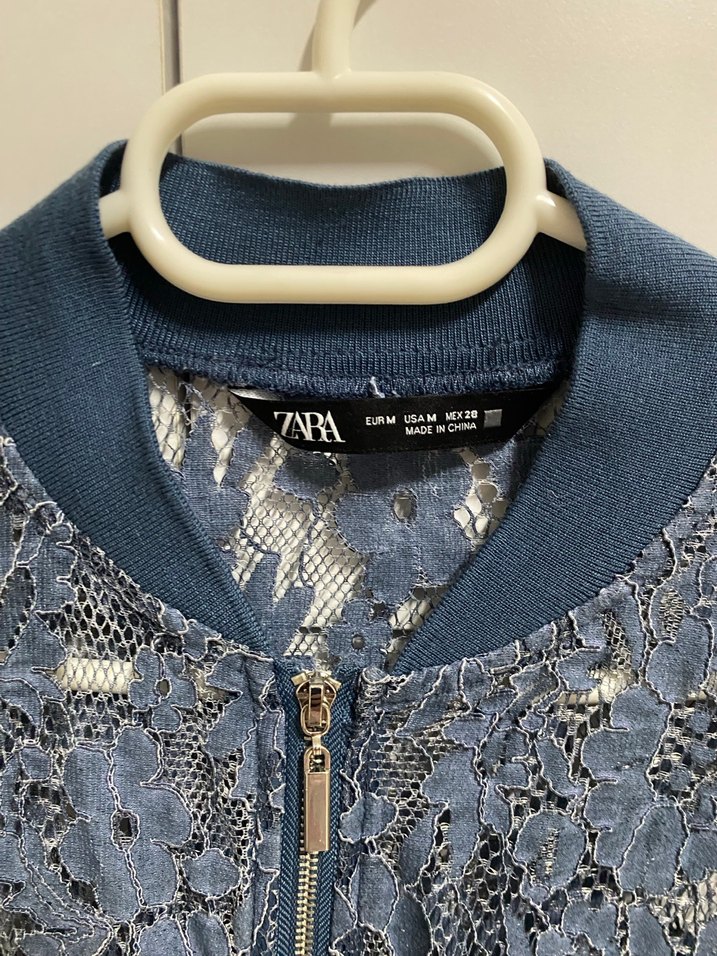Zara Bomber Dantel Ceket - Görsel 3