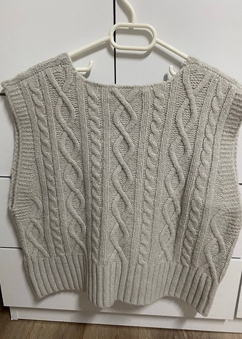 Zara Yün Karışımlı Örgü Süveter - Görsel 2