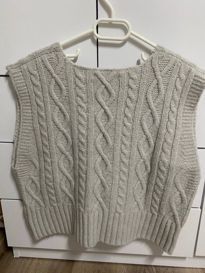 Zara Yün Karışımlı Örgü Süveter - Görsel 2