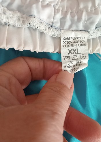 Erkek Turkuaz Mini Şort Yüzücü - Görsel 3