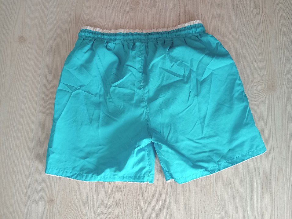 Erkek Turkuaz Mini Şort Yüzücü - Görsel 2