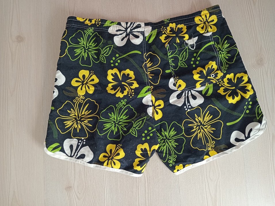 Çiçek Desenli Renkli Erkek Şort Mayo - Görsel 2