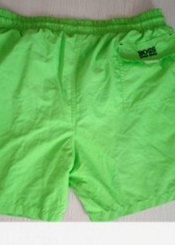 BOSS Yeşil Mini Erkek Yüzme Şortu - Görsel 2
