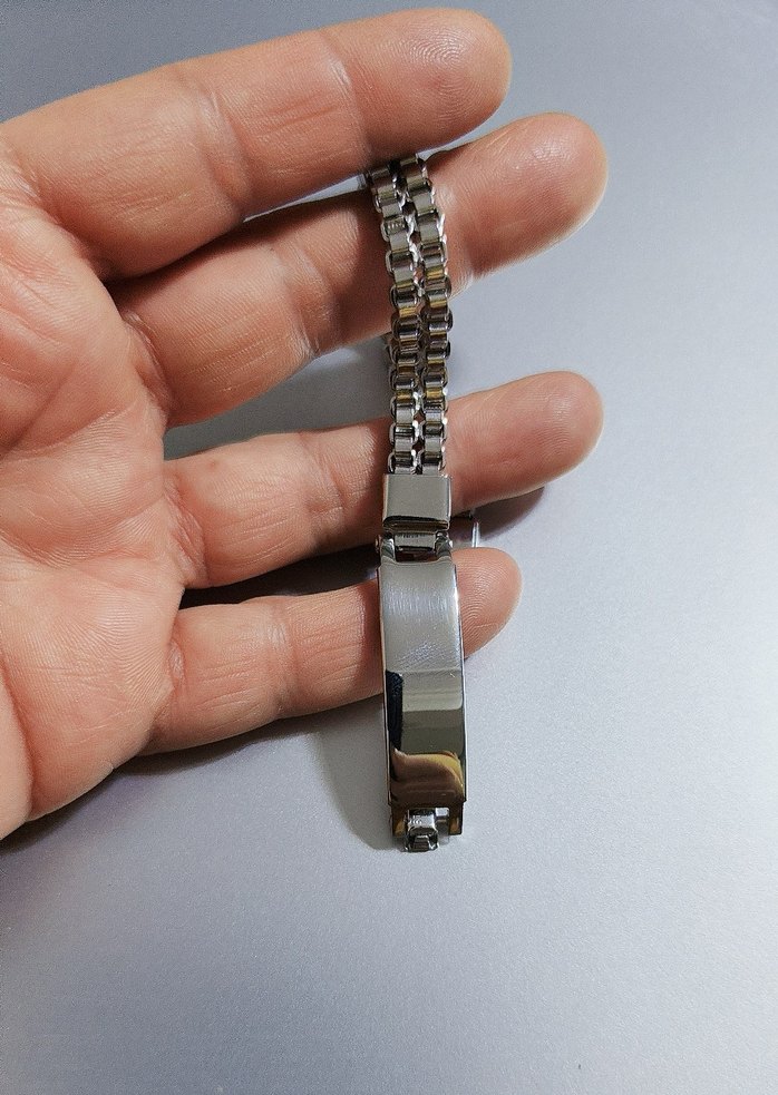 çelik erkek bileklik - Görsel 2