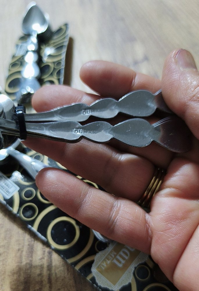 Kalp Desenli Çay Kaşıkları - Görsel 3