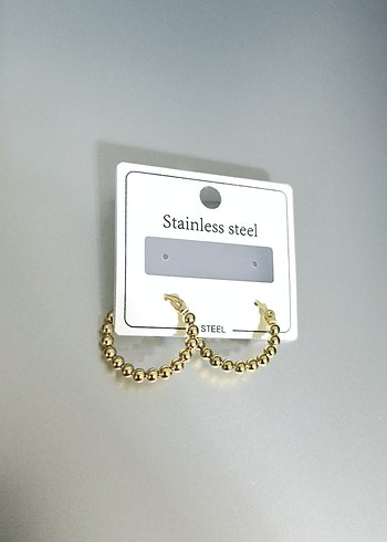 Diğer çelik küpe gold ????