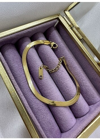 çelik italyan bileklik gold