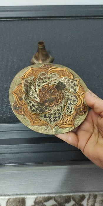 American Vintage bakır küçük tabak 
