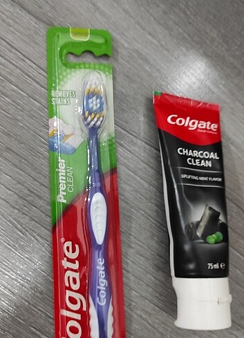 Diğer colgate diş macunu ve fırçası 