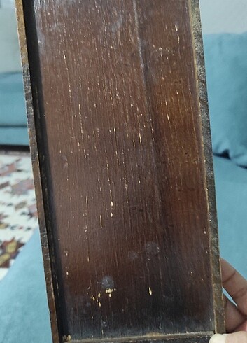 Beden antika ahşap tepsi