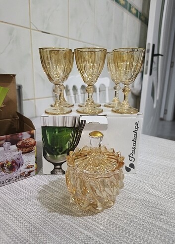 Paşabahçe kahve yanı bardak şekerlik