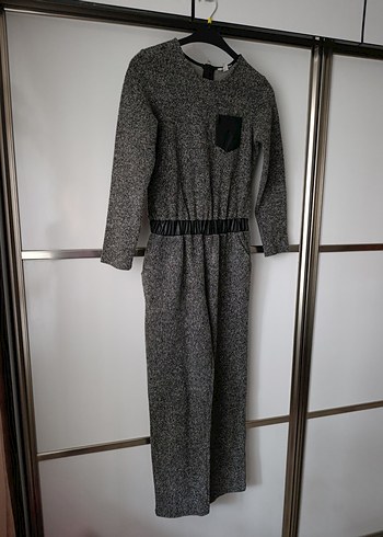 Gri Kadın Uzun Tulum, Rahat Kesim - Görsel 3