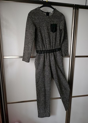 Gri Kadın Uzun Tulum, Rahat Kesim - Görsel 2