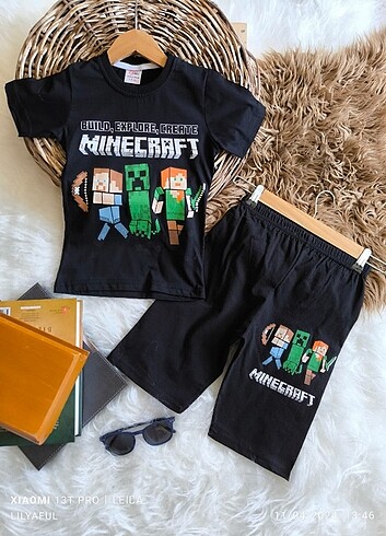 Minecraft baskılı takım 