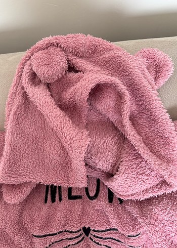 Tüylü yumoş alt üst pijama takımı - Görsel 6