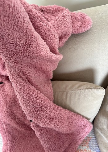 Tüylü yumoş alt üst pijama takımı - Görsel 8