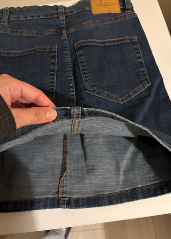 Stradivarius Kot Etek - Görsel 2