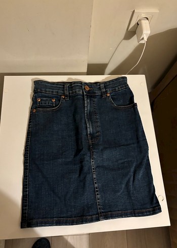 Stradivarius Kot Etek - Görsel 11