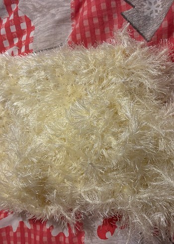 El örgüsü Bej Örme Kadın Şal - Görsel 5