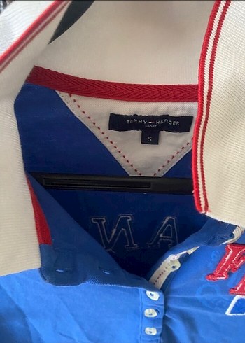 Orjinal tommy Kadın Kısa Kollu Polo Yaka Tişört - Görsel 3