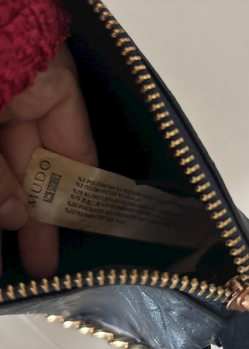 Orjinal Mudo Zincir Detaylı Siyah Kadın Çanta 10 da 1 fiyatına - Görsel 12