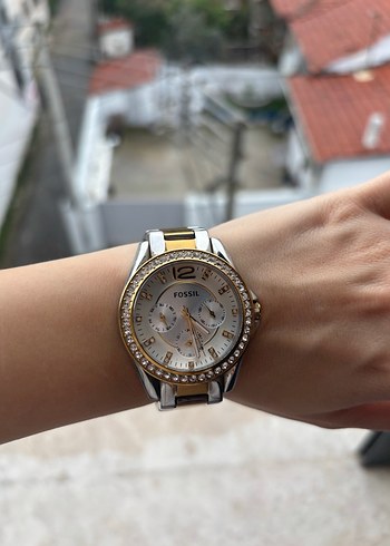 Fossil Kadın Altın Renkli Kordonlu Saat - Görsel 18