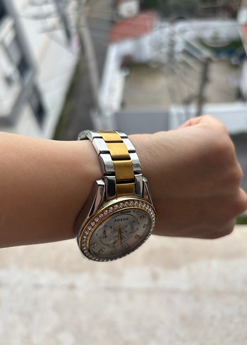 Fossil Kadın Altın Renkli Kordonlu Saat - Görsel 20