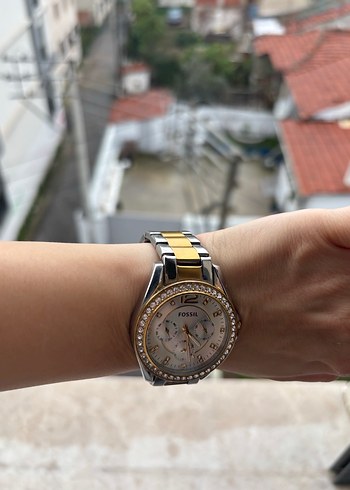 Fossil Kadın Altın Renkli Kordonlu Saat - Görsel 17