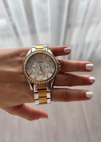 Fossil Kadın Altın Renkli Kordonlu Saat - Görsel 9