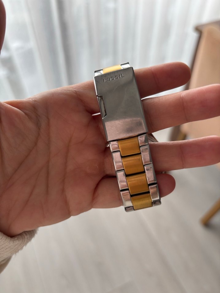 Fossil Kadın Altın Renkli Kordonlu Saat - Görsel 5