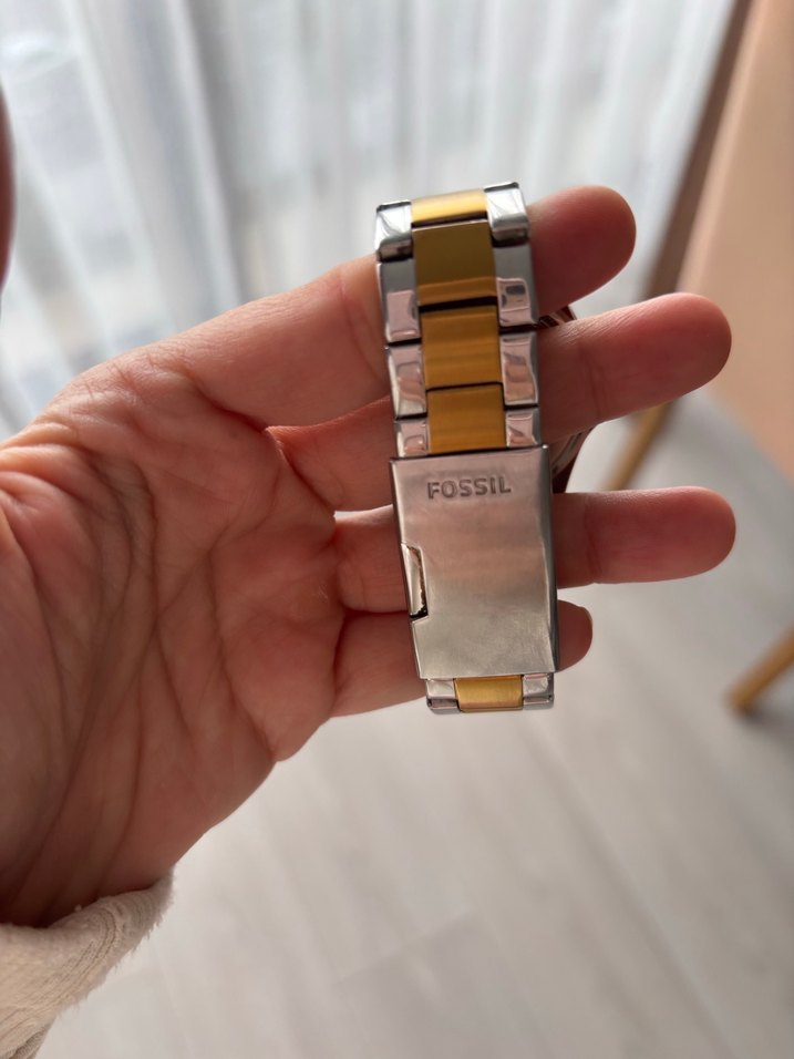 Fossil Kadın Altın Renkli Kordonlu Saat - Görsel 3