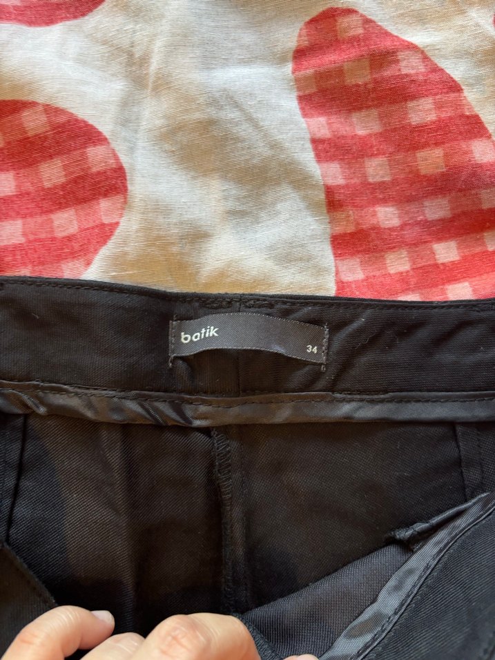 Kadın Siyah Mini Pamuk Şort - Görsel 5