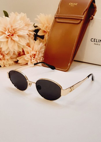Celine siyah cam+ siyah kutu