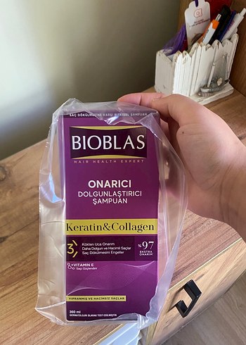 Bioblas Keratin & Collagen Onarıcı Şampuan