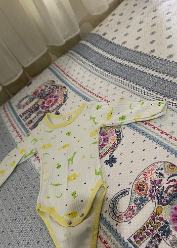 Renkli Uzun Kollu Bebek Body - Görsel 2