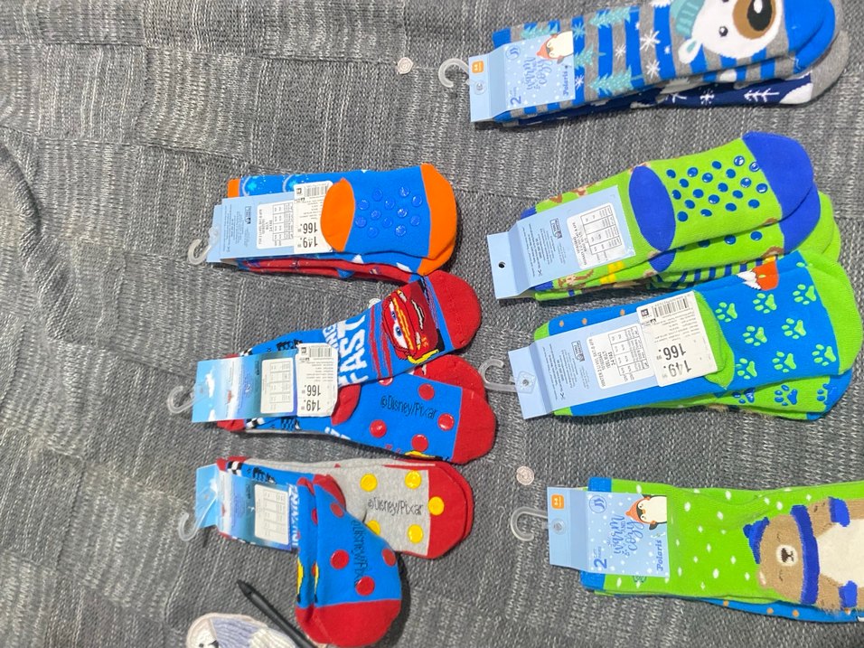 Renkli Baskılı Erkek Çorapları - Görsel 3