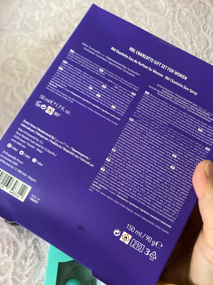 Rbl Kadın Parfüm Setleri - Angela, Charlotte, Isabella - Görsel 4